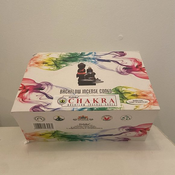 Chakra Backflow Incense Cones - Picture 2 of 3